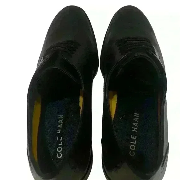 Cole Haan mens Hawthorne Plain Oxford Black Leather Size 11 M